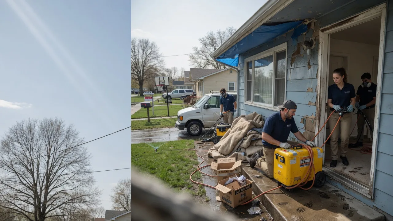 Basement Flood Cleanup in Dover, TN near me